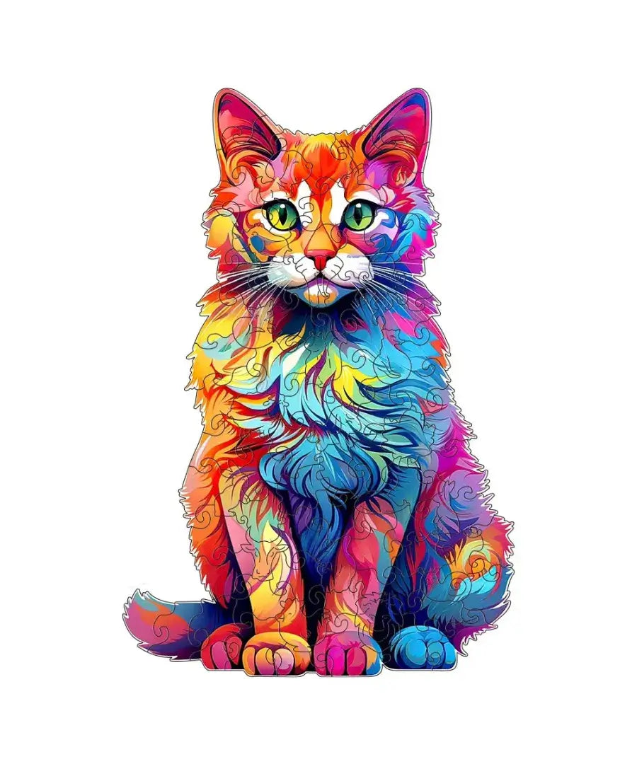 Gatto Arcobaleno | Tokari x Puzzooden