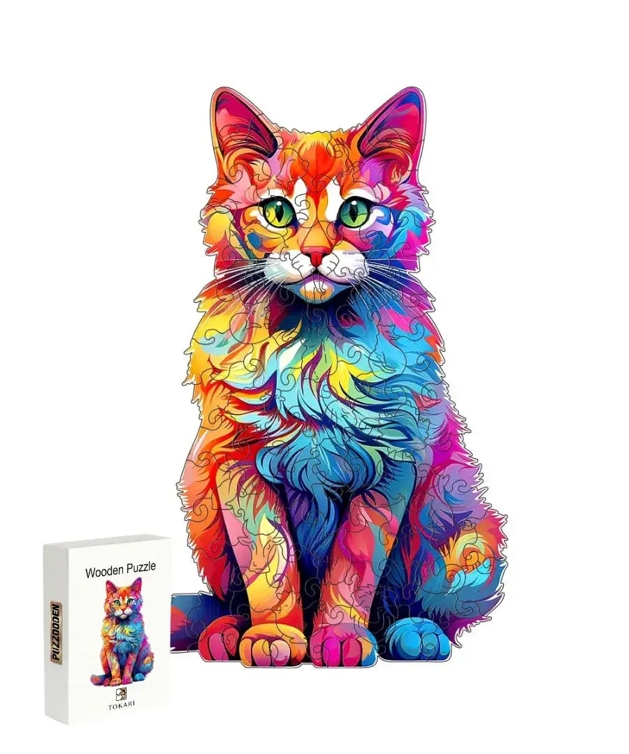 Gatto Arcobaleno | Tokari x Puzzooden