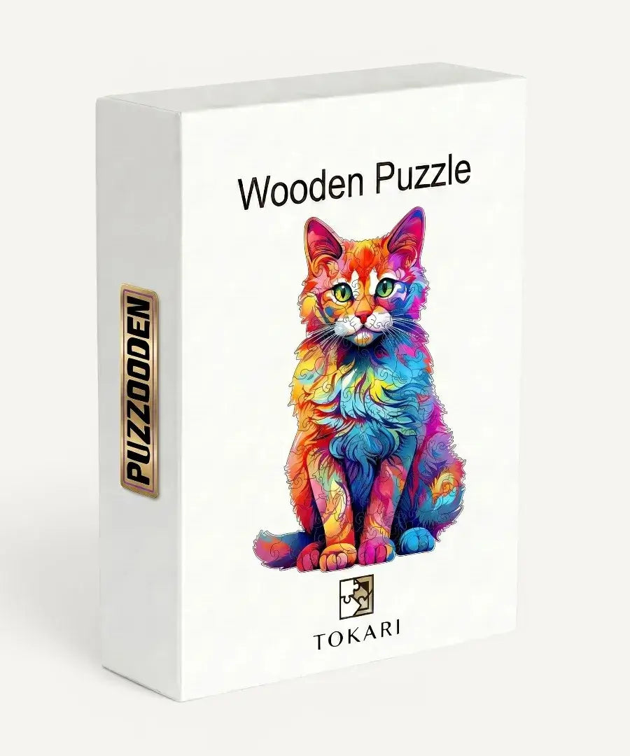 Gatto Arcobaleno | Tokari x Puzzooden