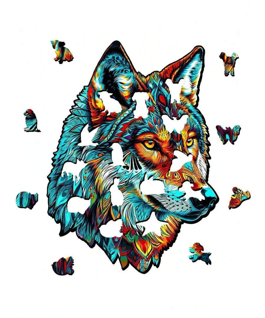 Lupo Solitario | Tokari x Puzzooden