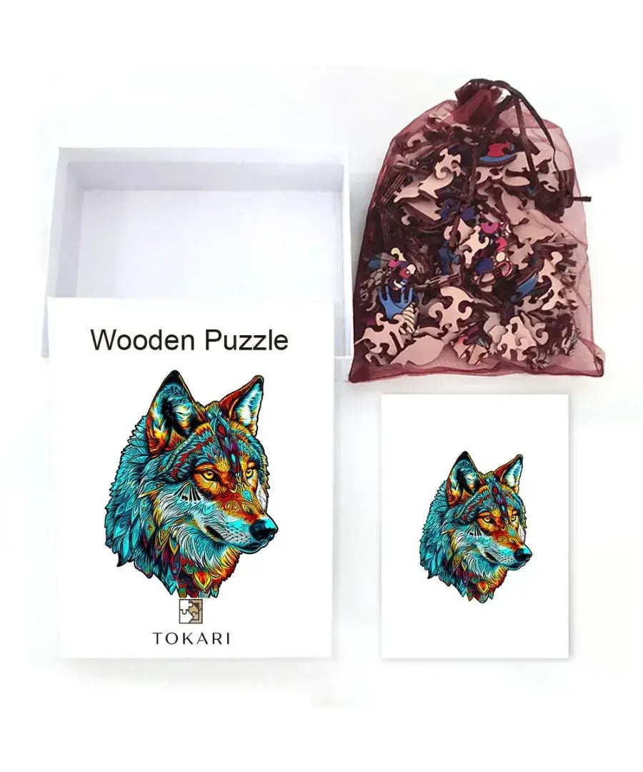Lupo Solitario | Tokari x Puzzooden