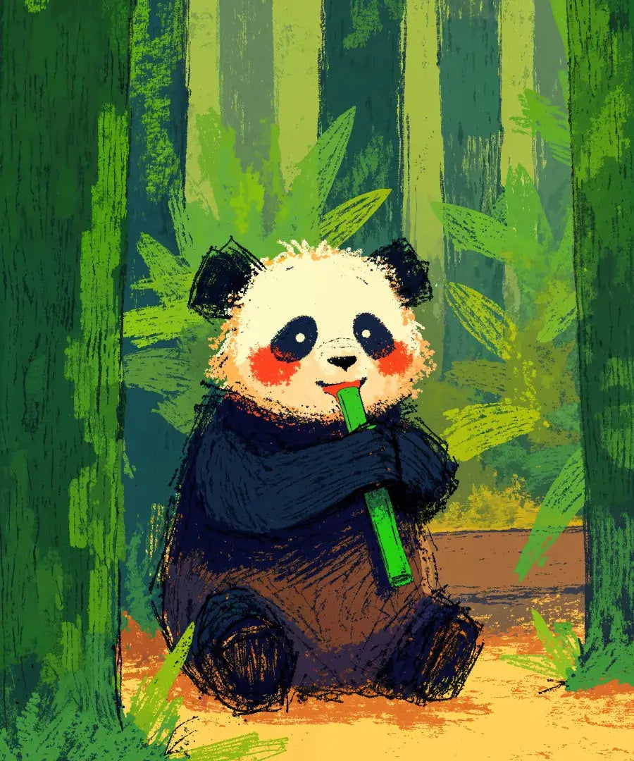 Panda e il Suo Bambù | Animali