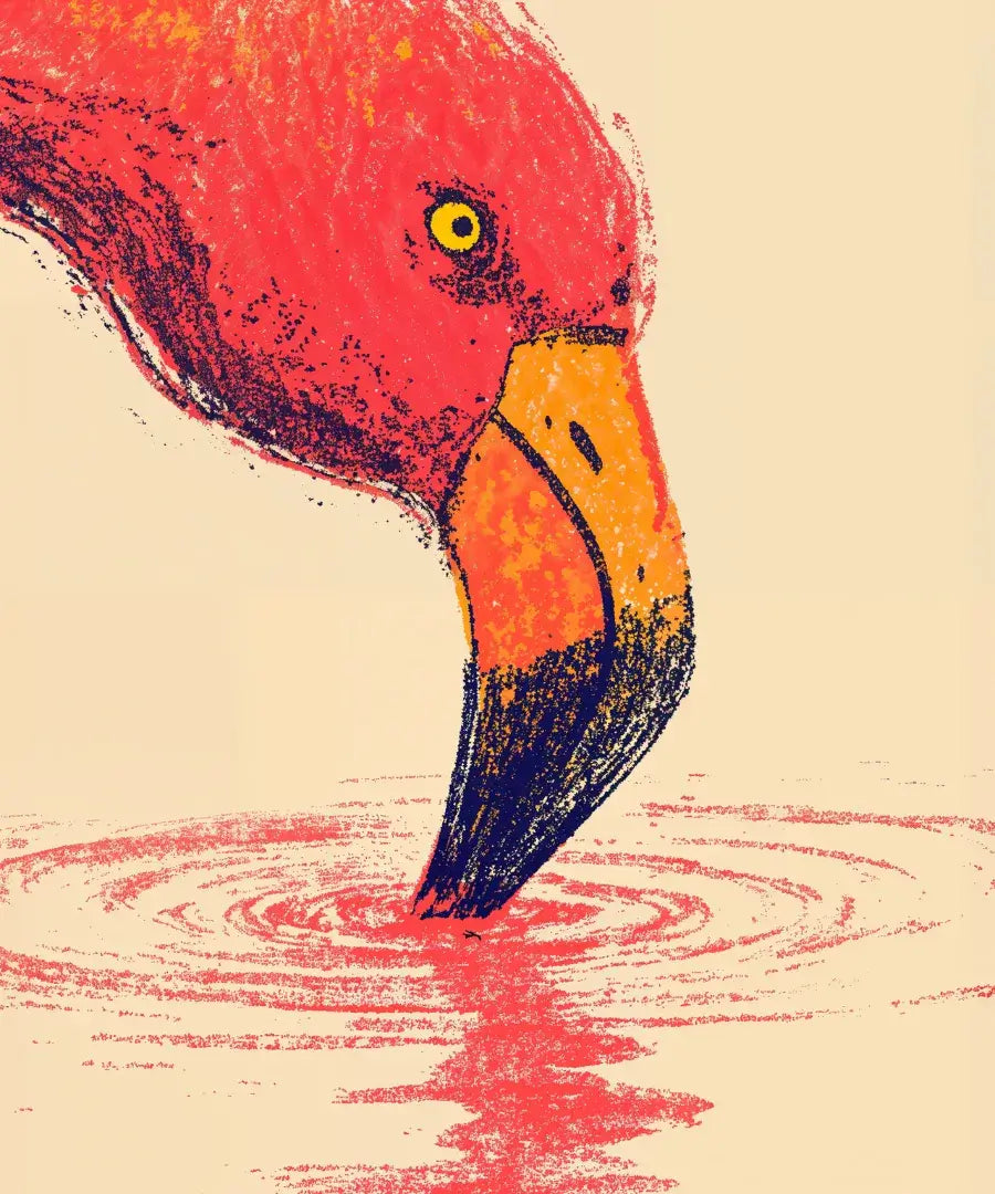 Flamingo al Tramonto | Animali